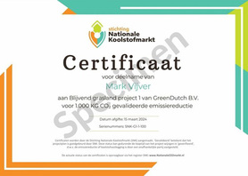 Certificat Entreprise CO2